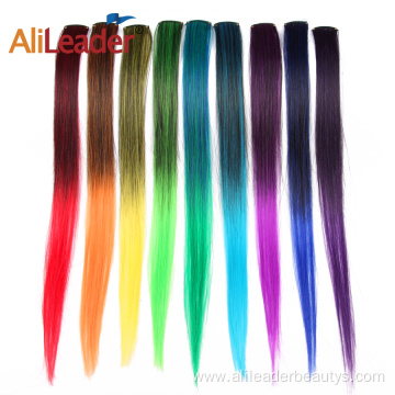 20 Inches Synthetic Clip-in One Piece Silky Straight